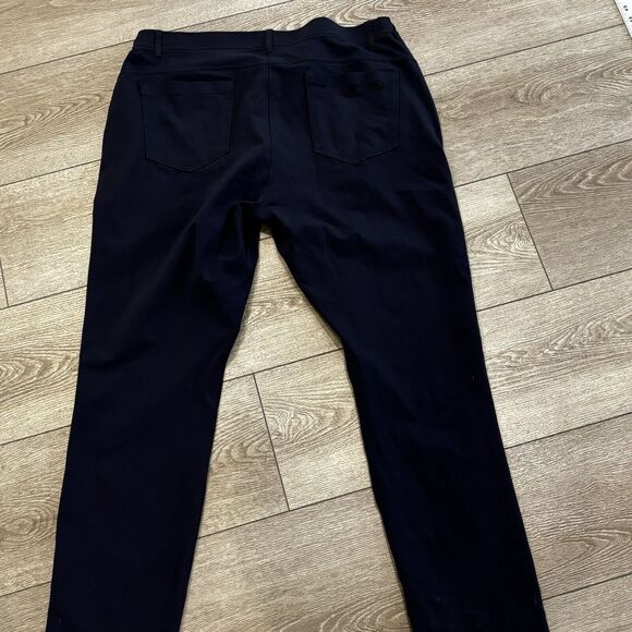 Public Rec Pants Mens 40x32 Navy Blue Nylon Blend Lightweight Stretch Comfort - Picture 8 of 9